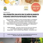 Powiększ zdjęcie Plakat - Rola produktów lokalnych oraz szlaków kulinarnych w rozwoju turystyki na przykładzie Polski i świata