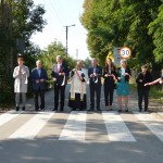 Powiększ zdjęcie Otwarcie drogi gminnej w miejscowości Leszkowice