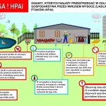 Powiększ zdjęcie Zasady ochrony gospodarstwa przed wirusem wysoce zjadliwej grypy ptaków (HPAI)