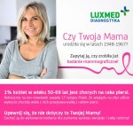 Przejdź do - Bezpłatne badania mammograficzne dla Pań w wieku 50-69 lat