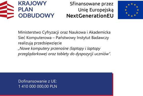 
 

Ministerstwo Cyfryzacji, we współpracy z Ministerstwem Edukacji Narodowej, realizuje zadan...